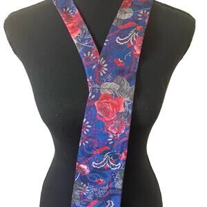 Floral Mens Tie Accessory